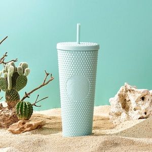 Starbucks matte mint green venti studded tumbler